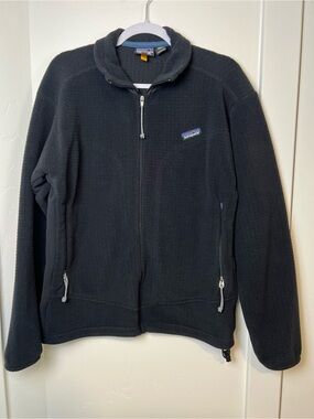 Vintage Patagonia R4 Regulator Polartec Fleece Jacket Black M